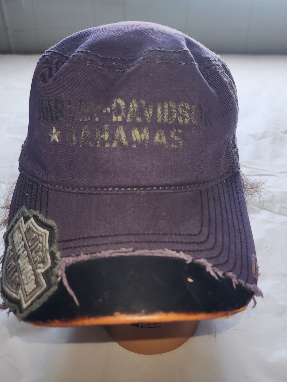 Harley-Davidson Bahamas Distressed Purple Cap